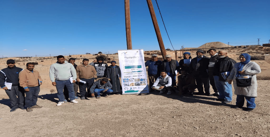 طرق قروية مجهزة في جماعة عين صفا (عمالة وجدة أنجاد)